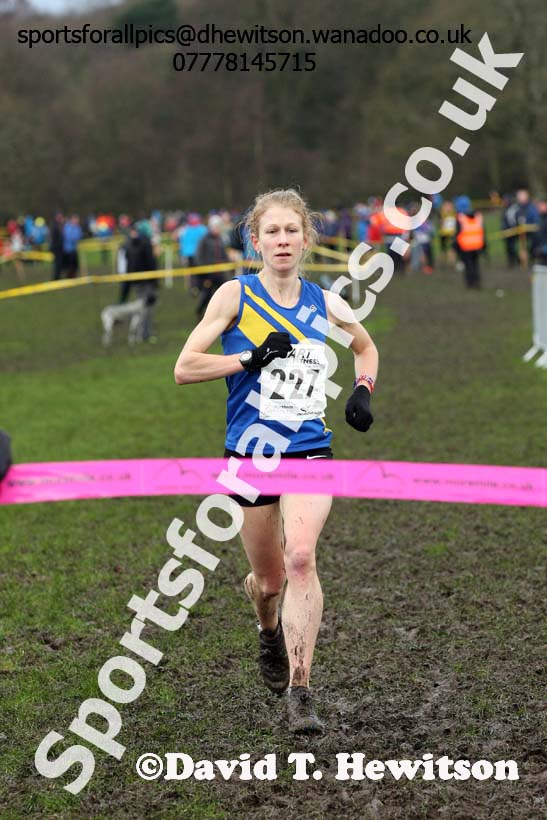 Senior womens Northern Cross Country Champs., Witton Park, Blackburn. Photo: David T. Hewitson/Sports for All Pics